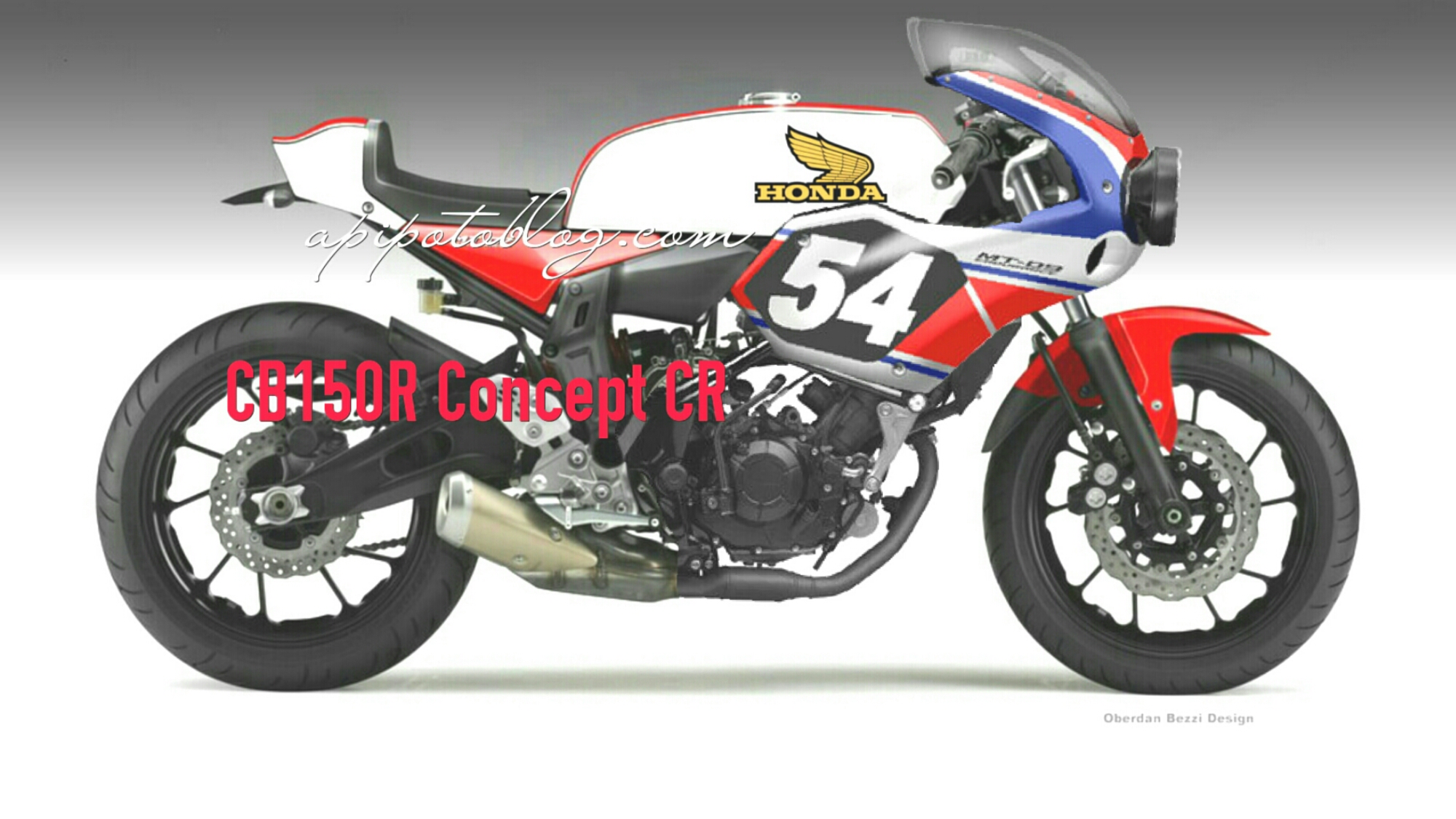 Honda CB150R Konsep Neo Cafe Racer Half Fairing Keren Nih
